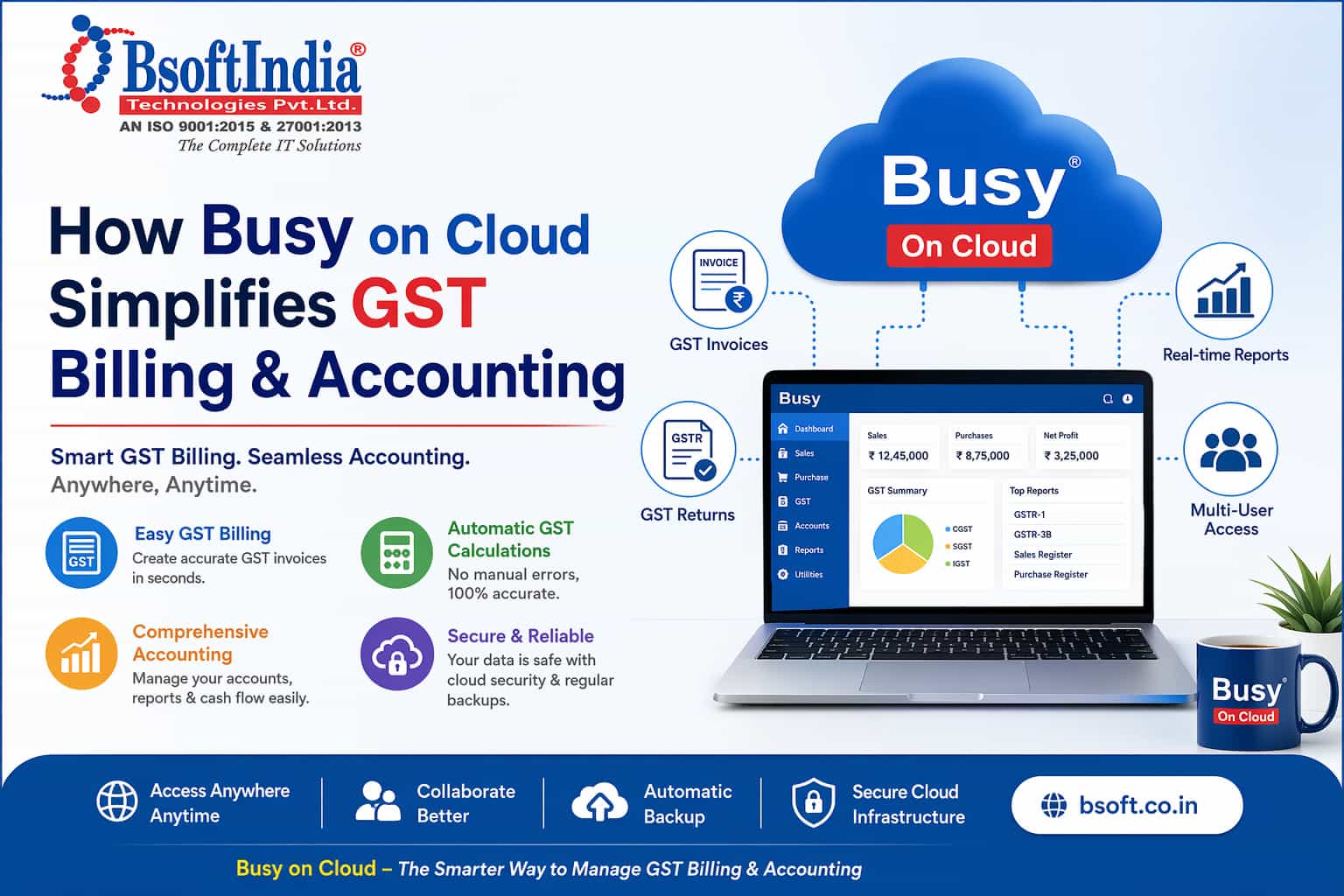 Tally Cloud Services by bsoft.co.in | Secure & Fast Access