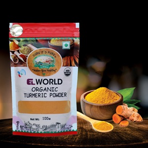 Buy Chemical Free Turmeric powder From Elworld Organic