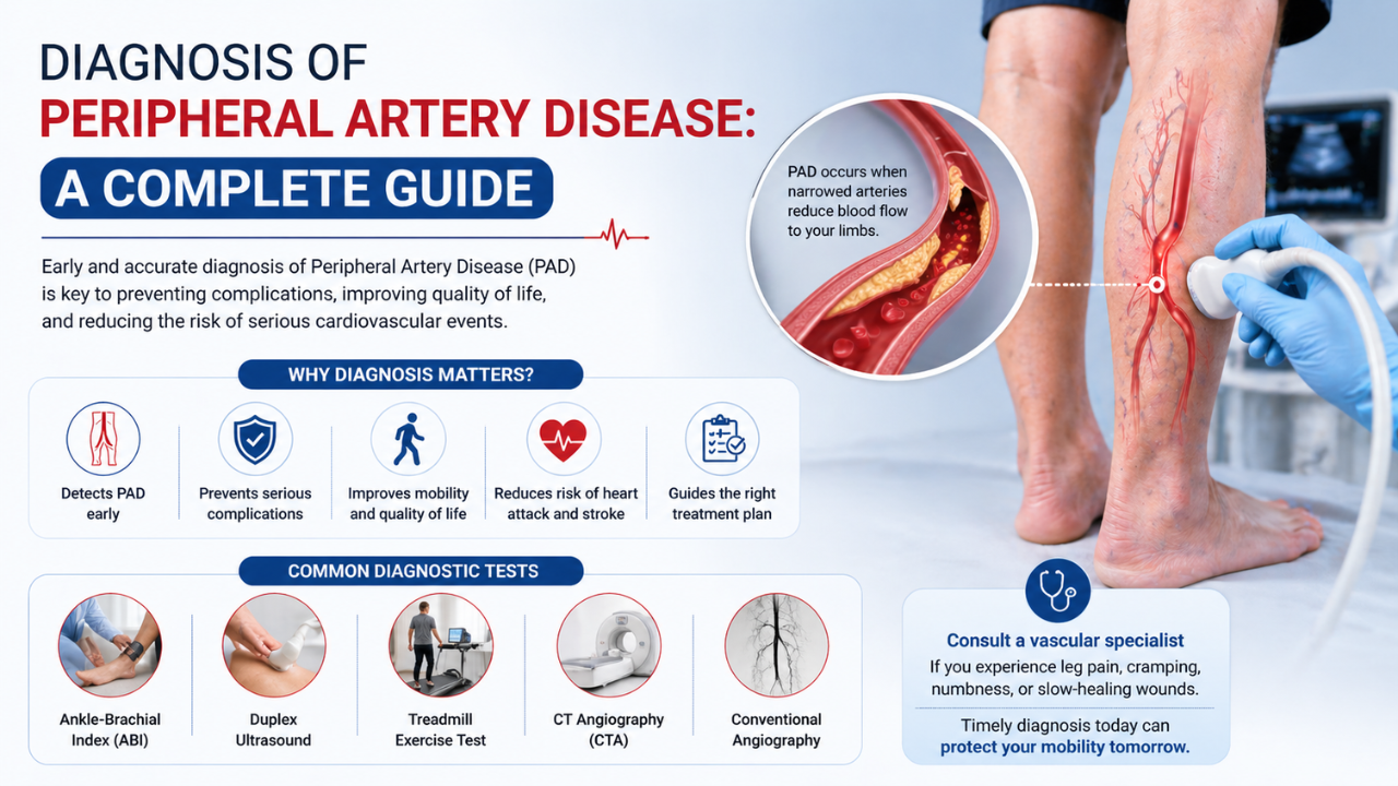 Struggling with PAD Symptoms? Consult Dr. Himanshu Now
