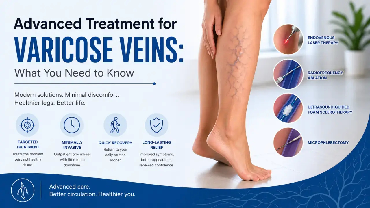 Best Advanced Treatment for Varicose Veins in Delhi by Dr. Himanshu
