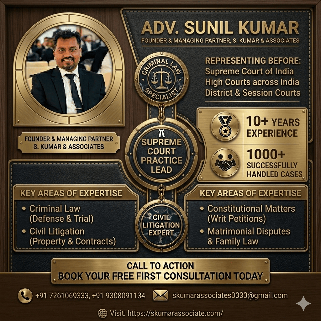 Civil Lawyer in Patna for Property & Legal Dispute Matters | Advocate Sunil Kumar