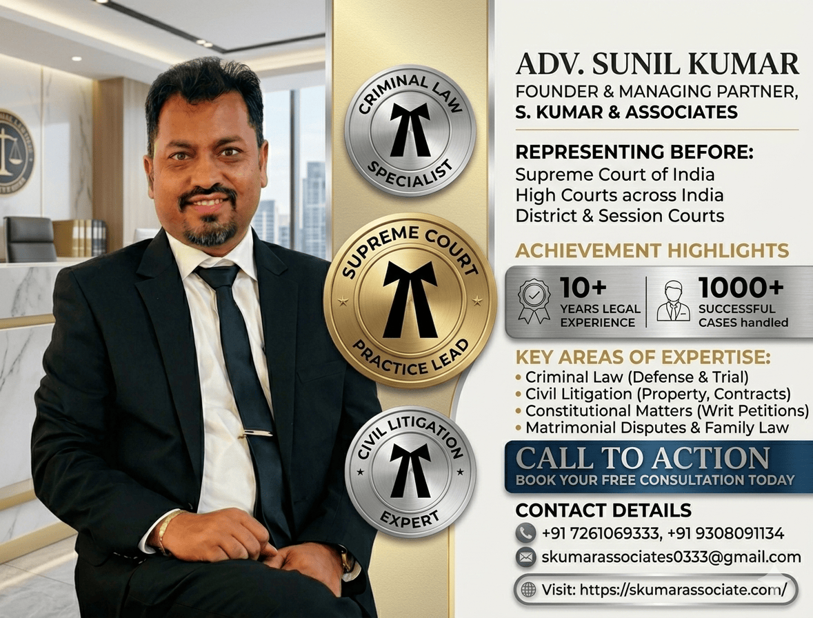 Property Lawyer in Patna for Land, Registry & Property Cases | Advocate Sunil Kumar
