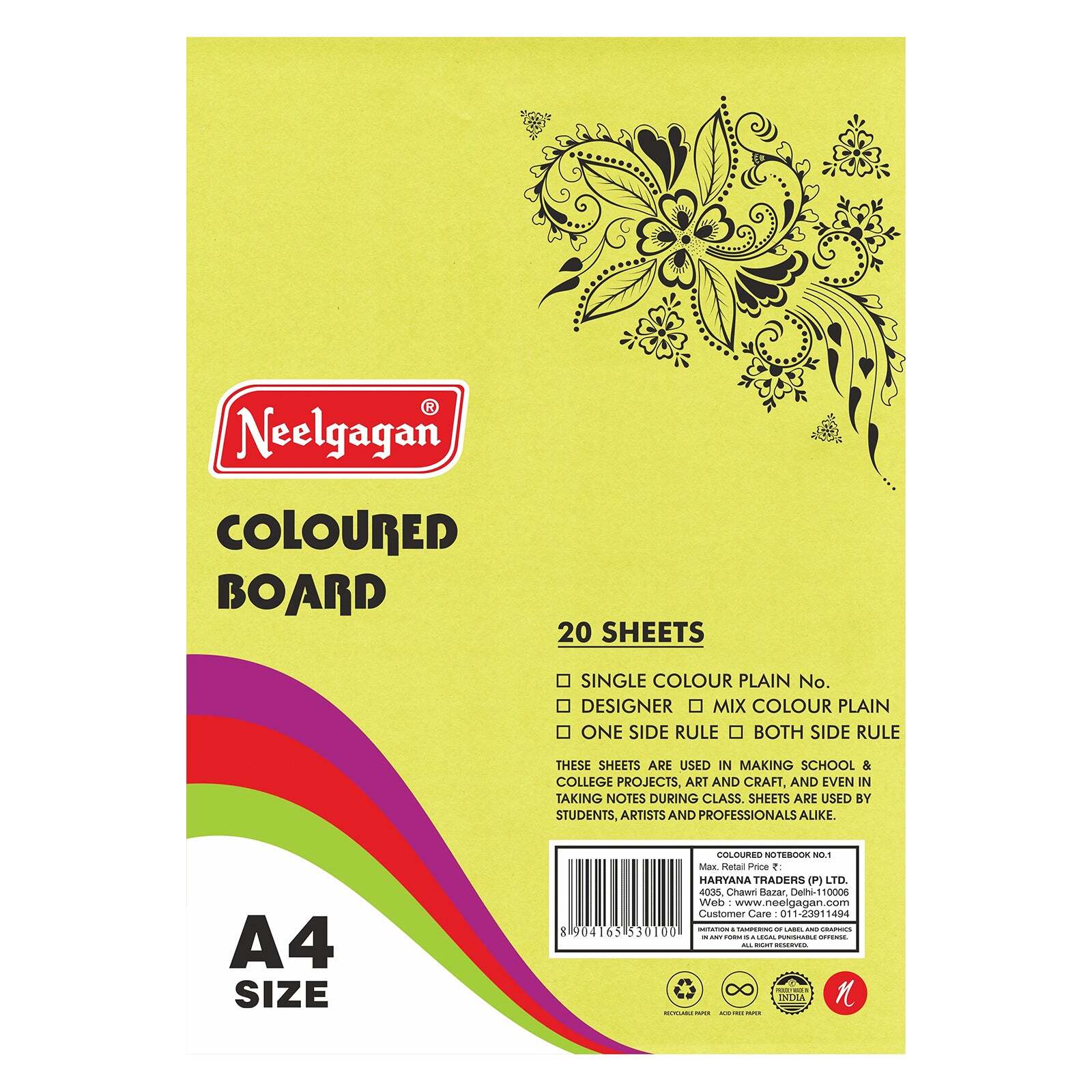 Neelgagan Color Paper Sheets: Add Vibrance and Creativity to Every Project