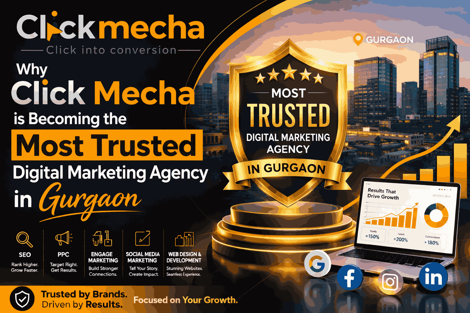 Why Click Mecha is Becoming the Most Trusted Digital Marketing Agency in Gurgaon