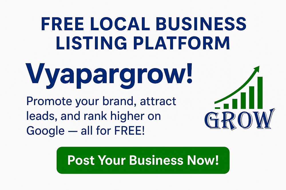 Grow Your Local Business Online with VyaparGrow Listings