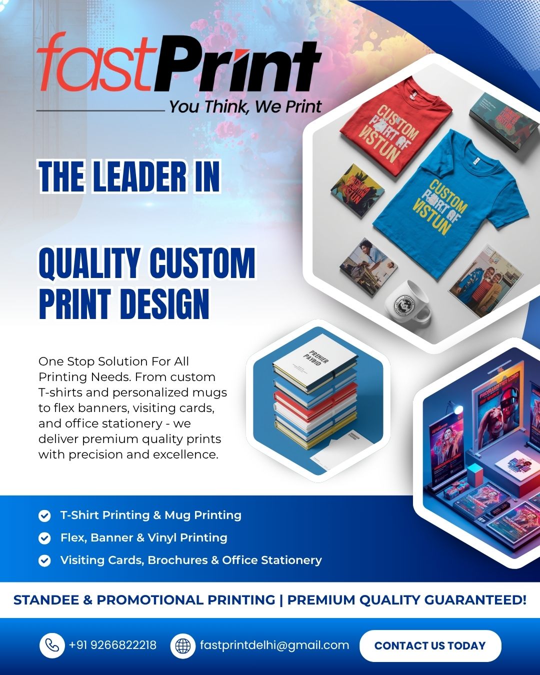 Best Printing Services in Delhi by Fast Print