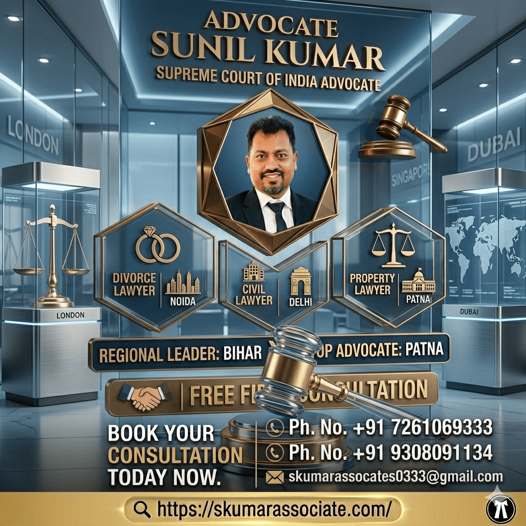 Affordable Lawyer in Patna for Civil, Criminal & Family Matters | Advocate Sunil Kumar