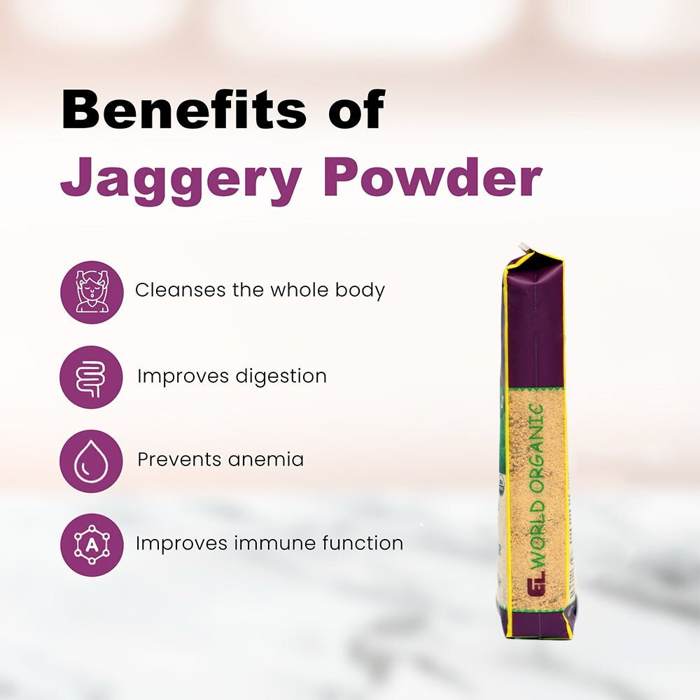 Sweetness Without Guilt – Find Jaggery Powder by Elworld Organic