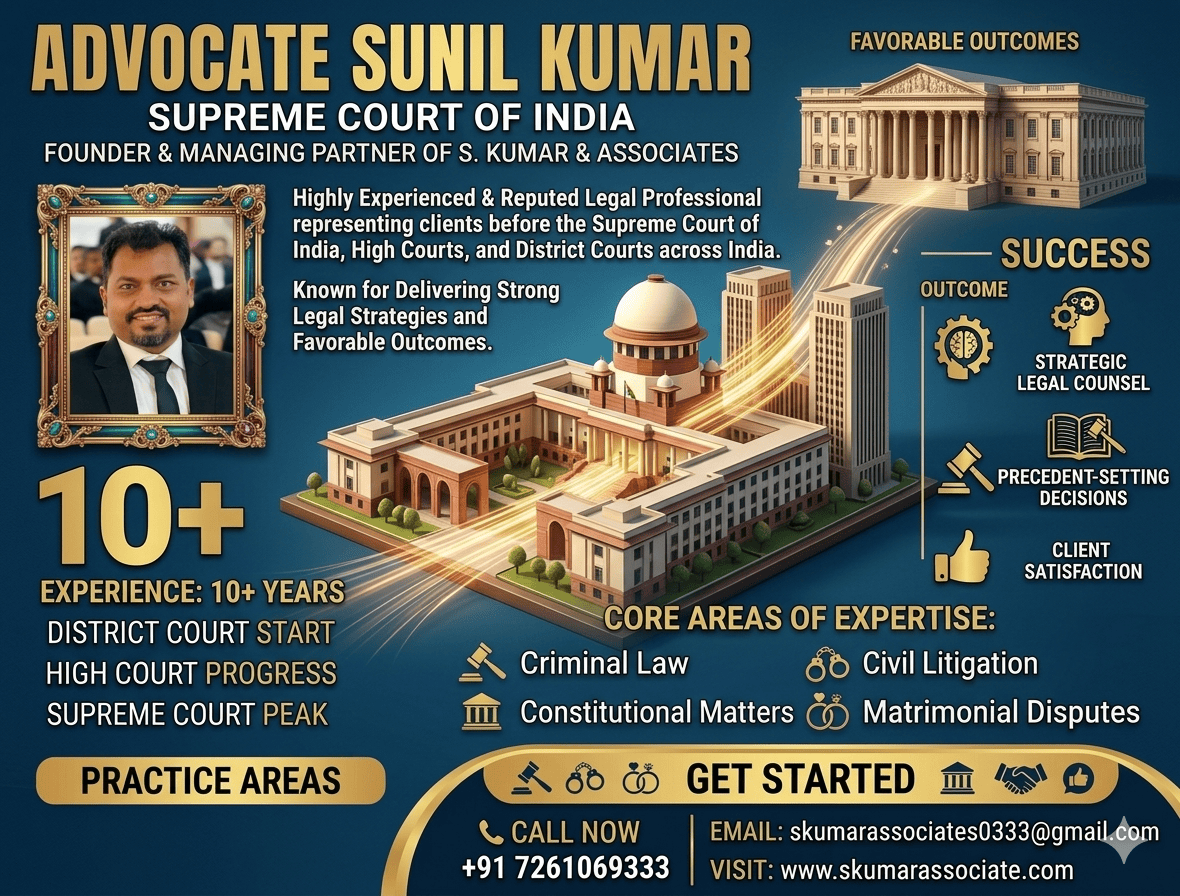 Civil Lawyer in Patna for Property, Land & Recovery Matters | Advocate Sunil Kumar