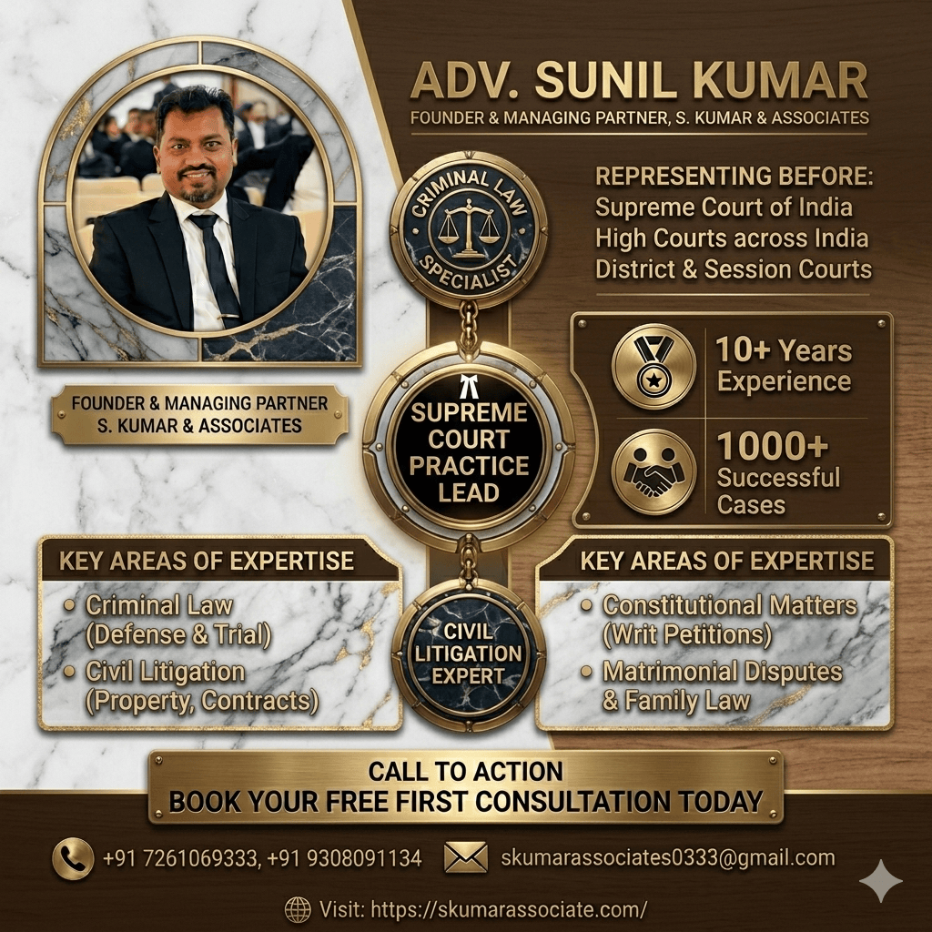 Divorce Lawyer in Bihar for Disputes, Custody & Court Cases | Advocate Sunil Kumar