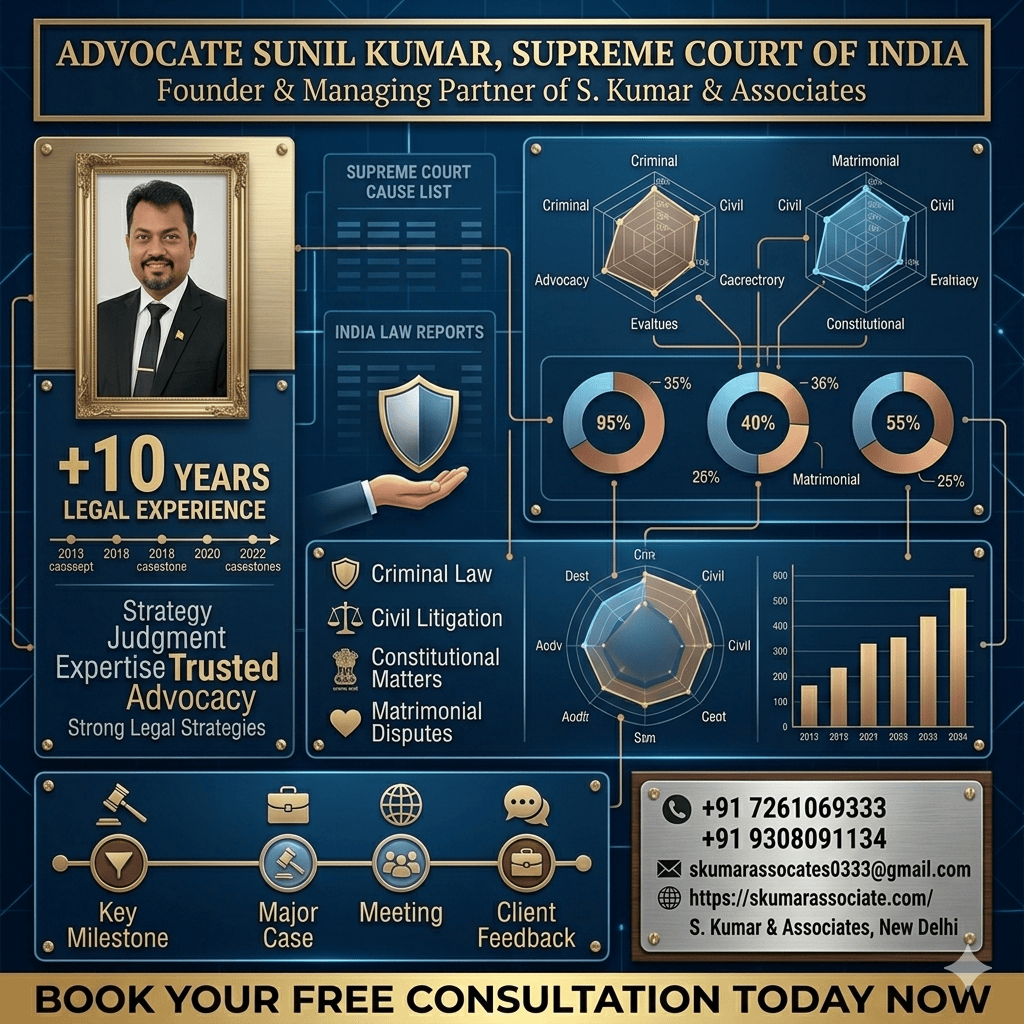 Top Advocate in Patna for Family Matters & All Cases | Advocate Sunil Kumar