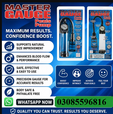 Master Gauge Penis Pump Price in Bahawalpur 03085596816 | Rajshopping.pk