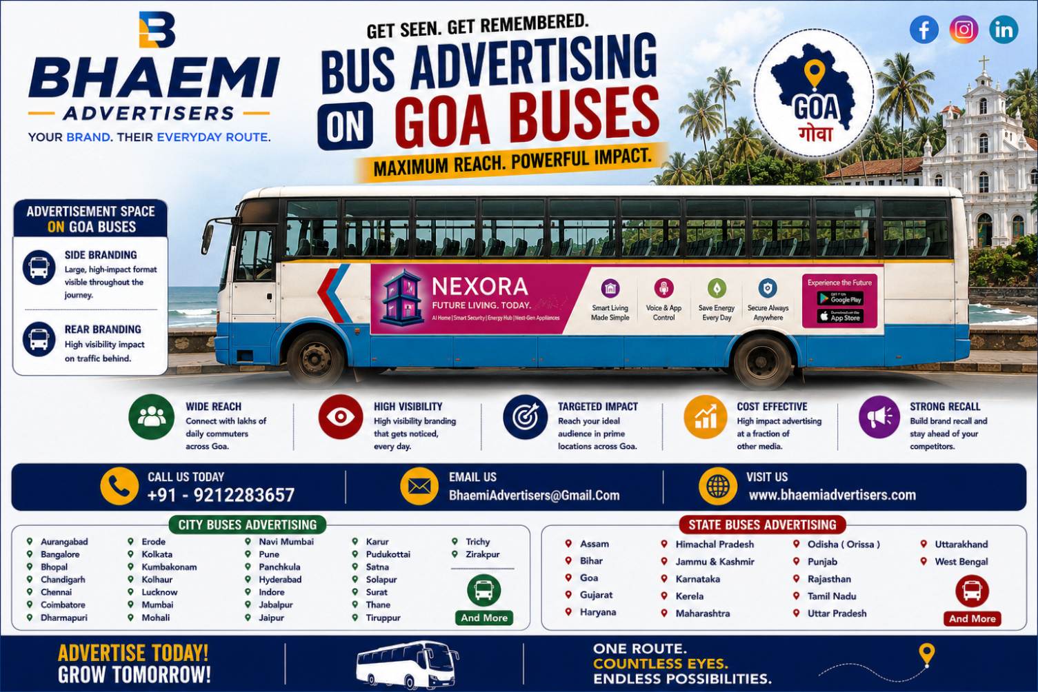 Bus – Buses Advertising – Advertisement in Goa Bus Buses