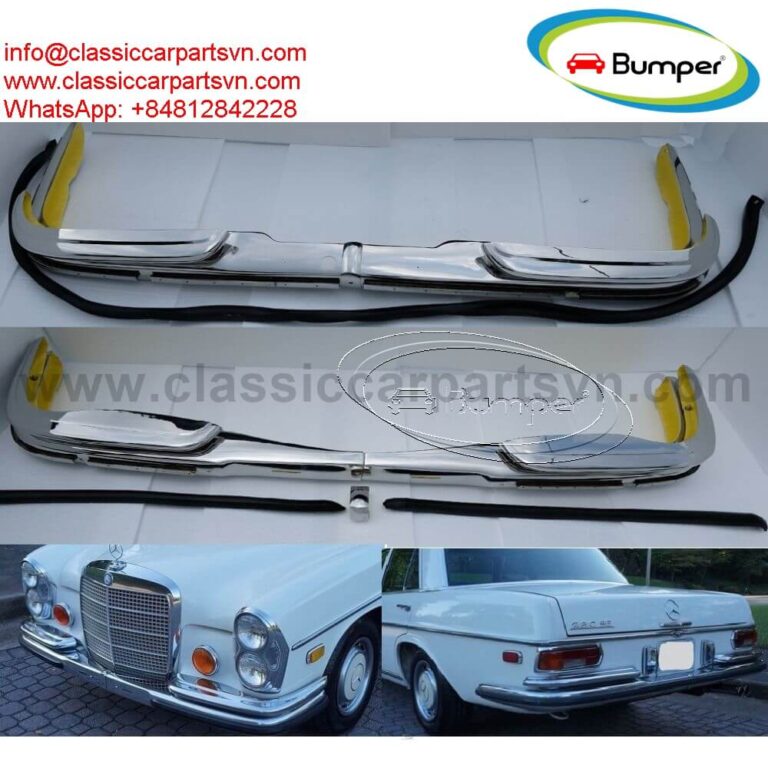 Mercedes W108 W109 EU Style Bumpers (1965-1973)