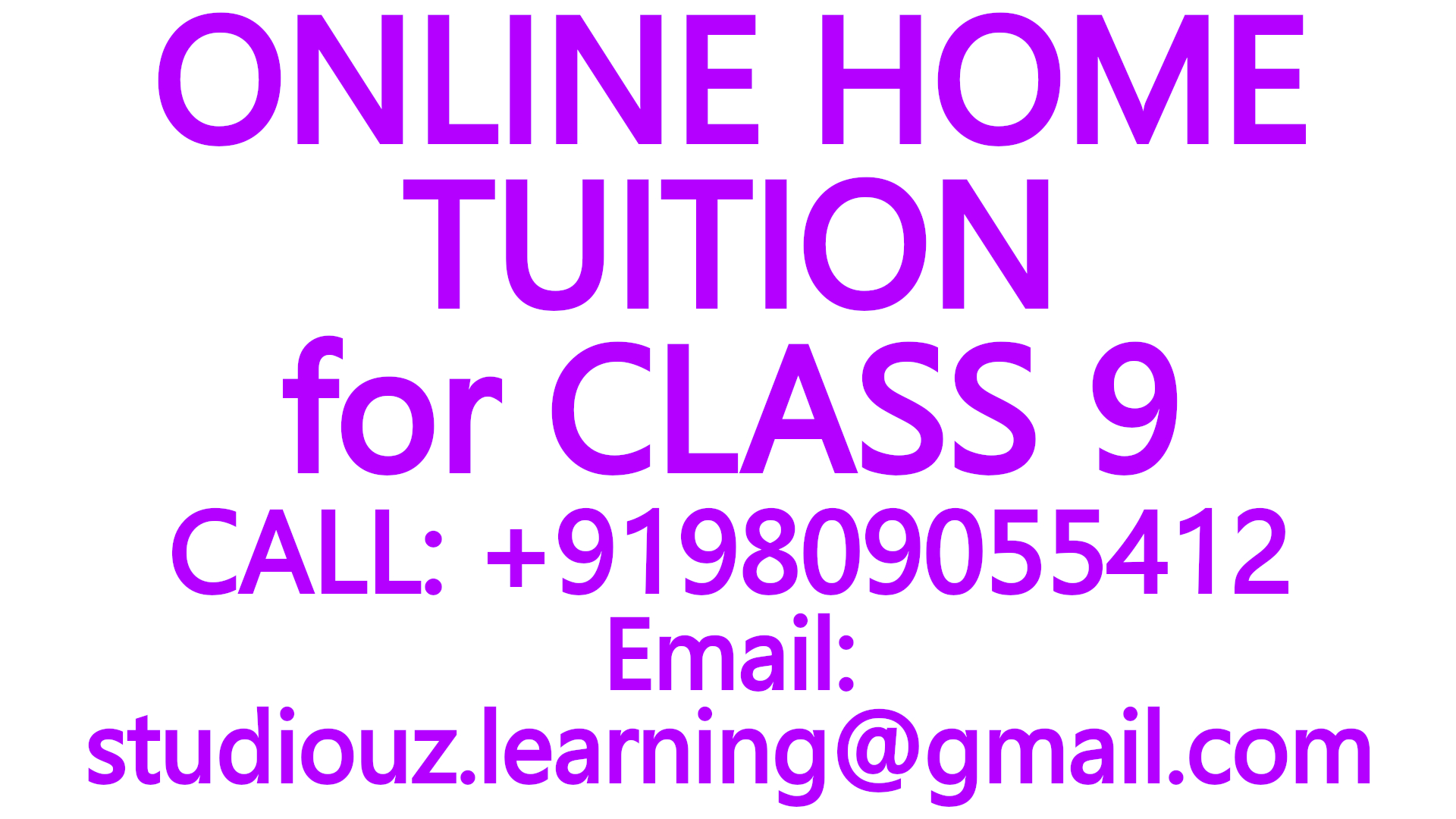 TUITION for MATHEMATICS, SCIENCE, PHYSICS, CHEMISTRY, BIOLOGY, BOTANY, ZOOLOGY, COMMERCE, ACCOUNTANCY, ECONOMICS, STATISTICS, BUSINESS STUDIES, INFORMATICS PRACTICES, COMPUTER SCIENCE