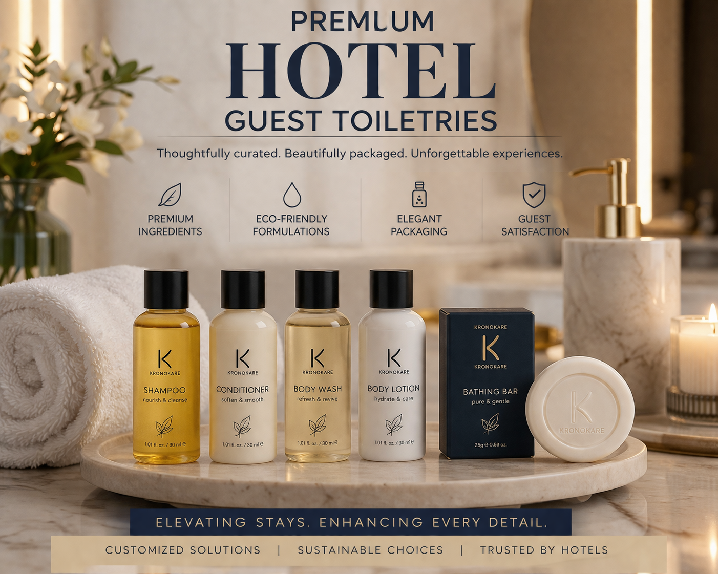 Resort amenities supplier | Kronokare