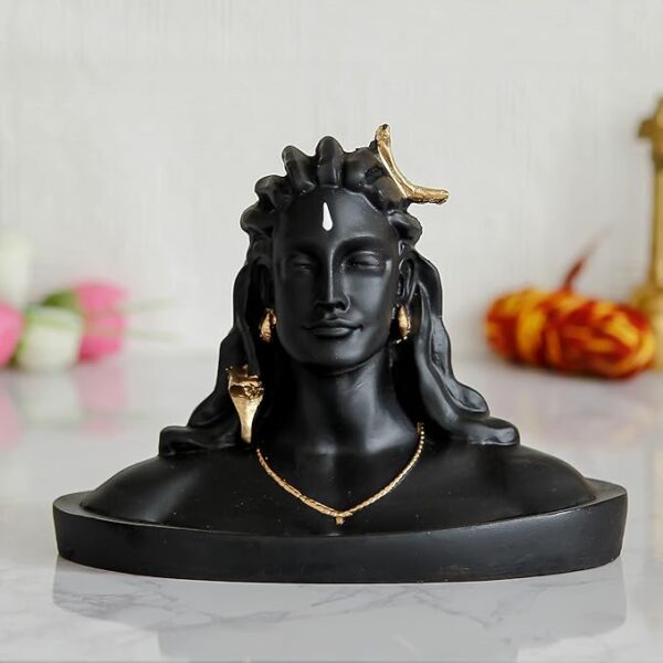 Buy Adiyogi Showpiece for Car Dashboard Online – Premium Shiva Idol for Car