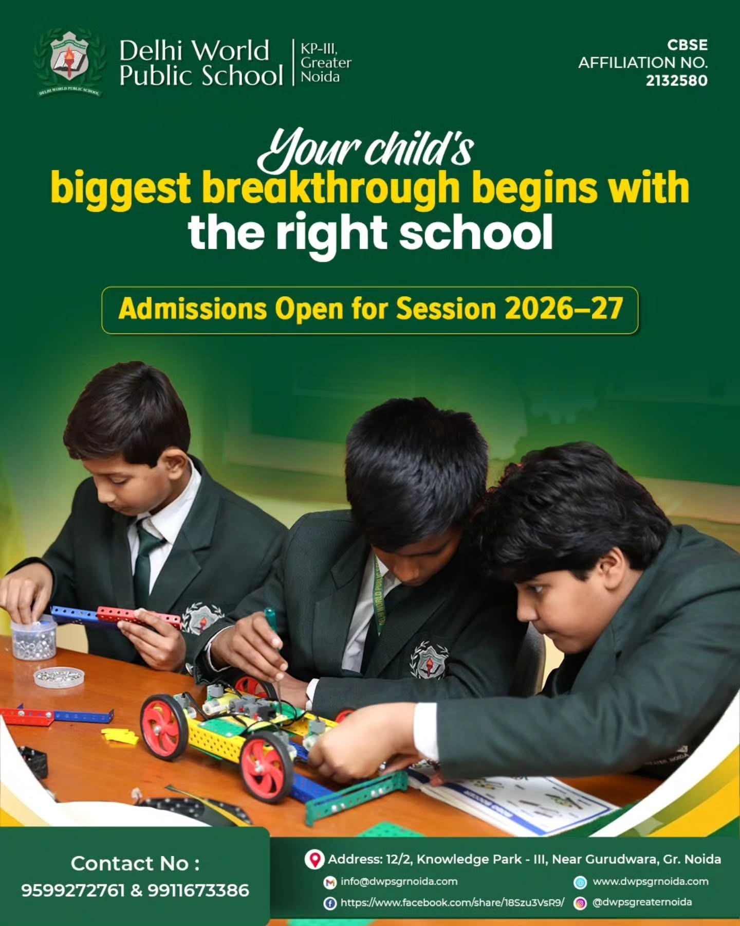 Admission Open| Top School in Greater Noida