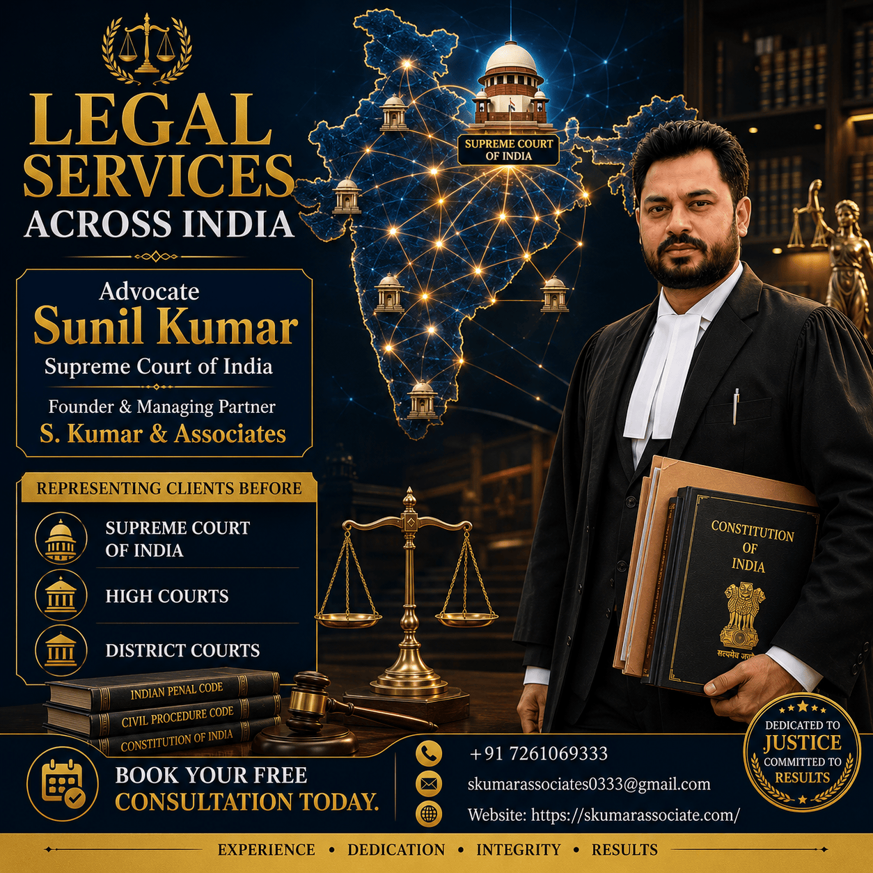 Best High Court Advocate in Bihar | Advocate Sunil Kumar – Trusted Legal Representation