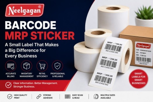 Barcode MRP Stickers by Neelgagan