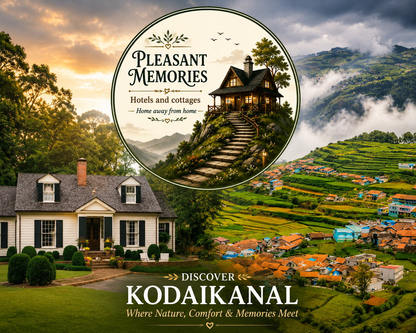 Best Kodaikanal Group Stay Cottage | Pleasant Memories