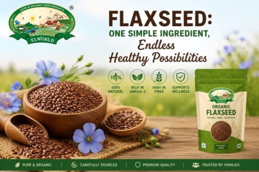 Buy Organic Flaxseed Online | Elworld Organic