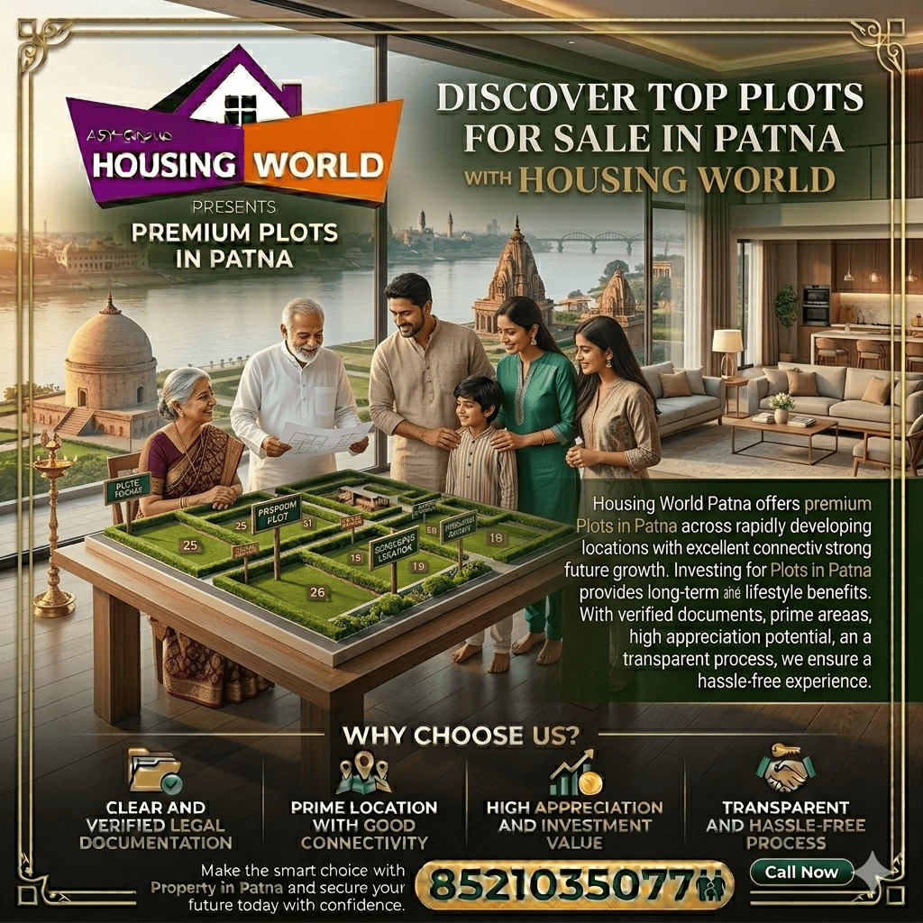 Premium Residential Plots Near AIIMS, Patna | Build Your Dream Home with Housing World