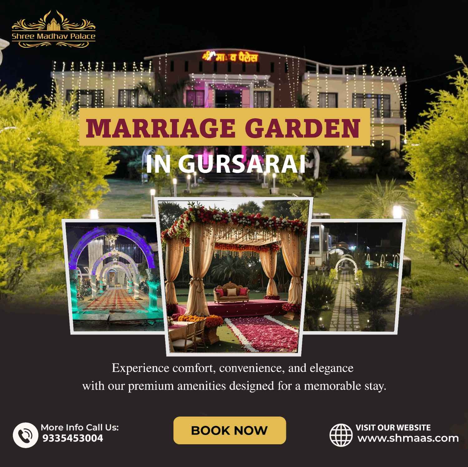 Marriage Garden in Gursarai for Grand Weddings