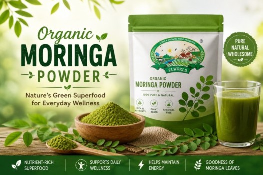 Organic Moringa Powder | Elworld Organic