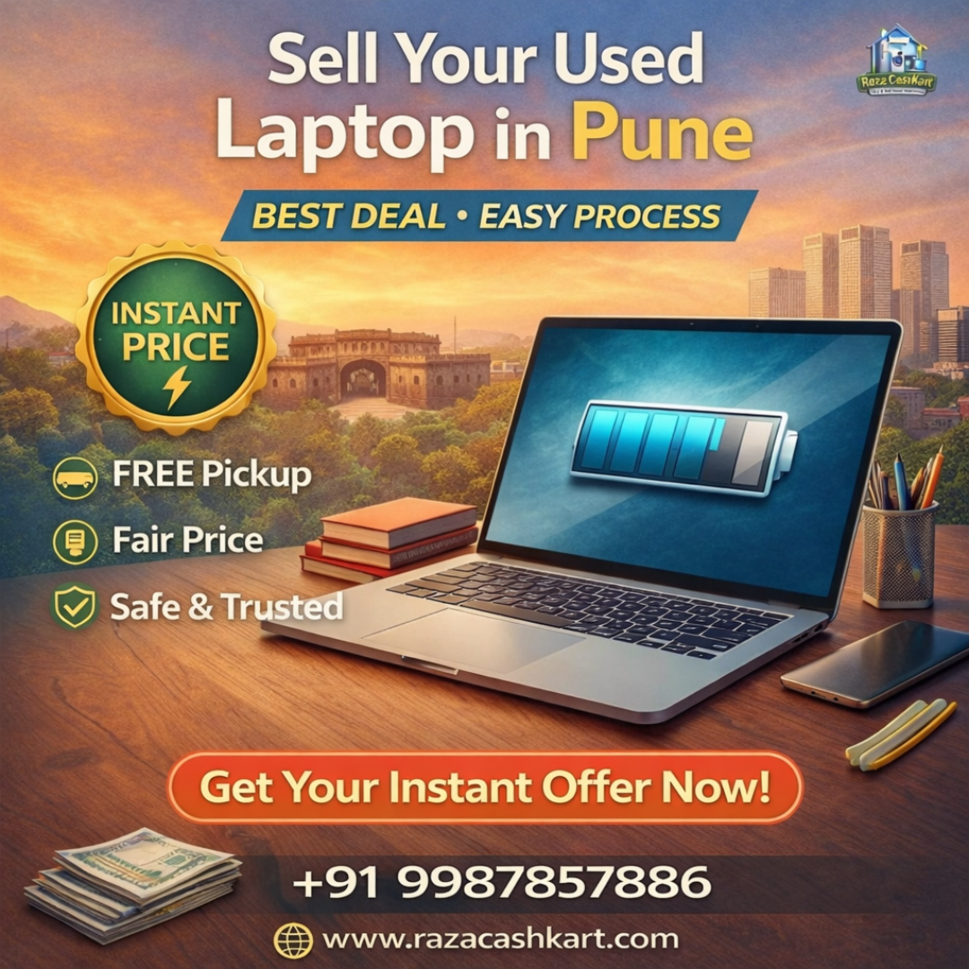 Sell Used Laptop in Pune & Get Best Price at Your Doorstep