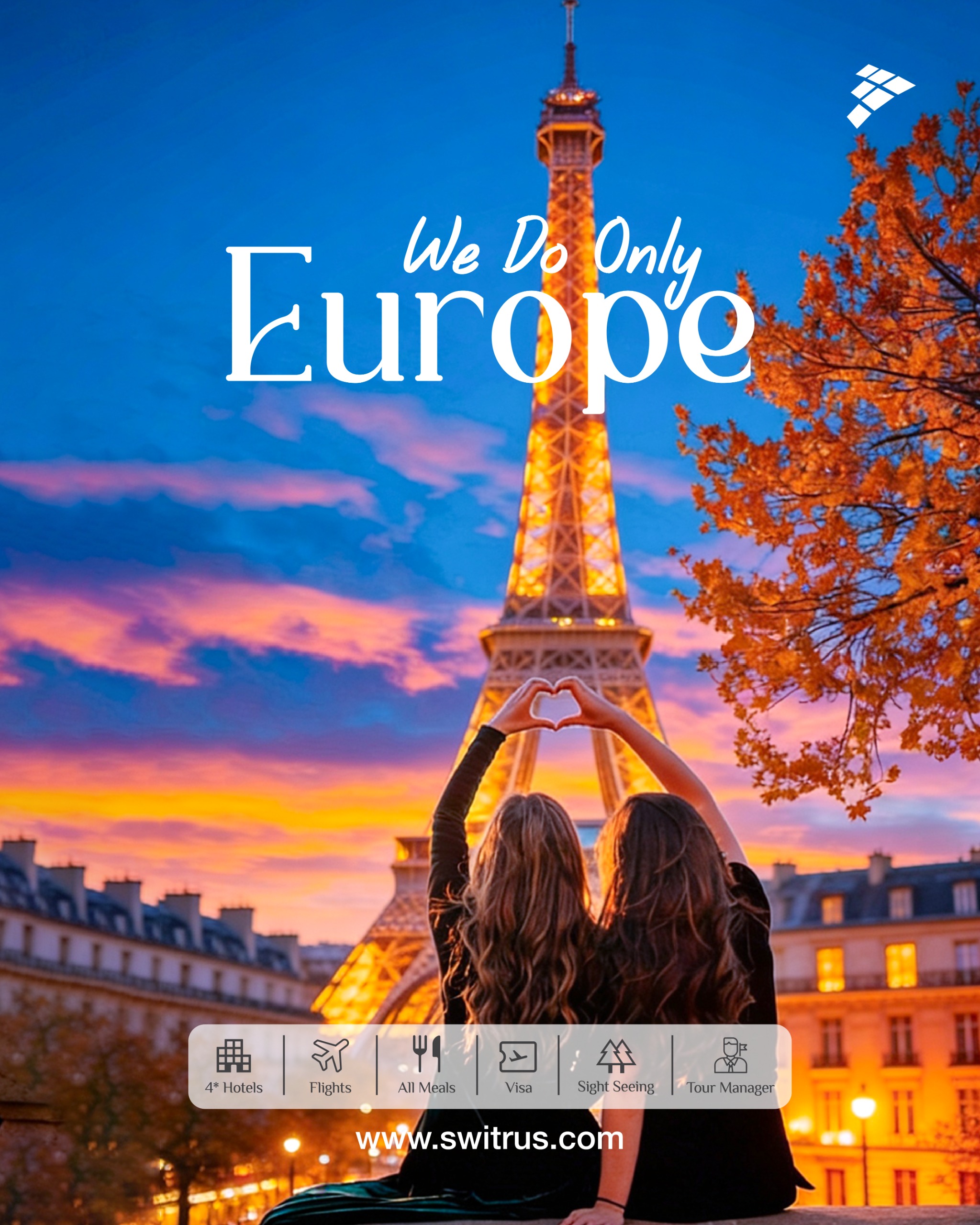 Europe tour packages from Mumbai