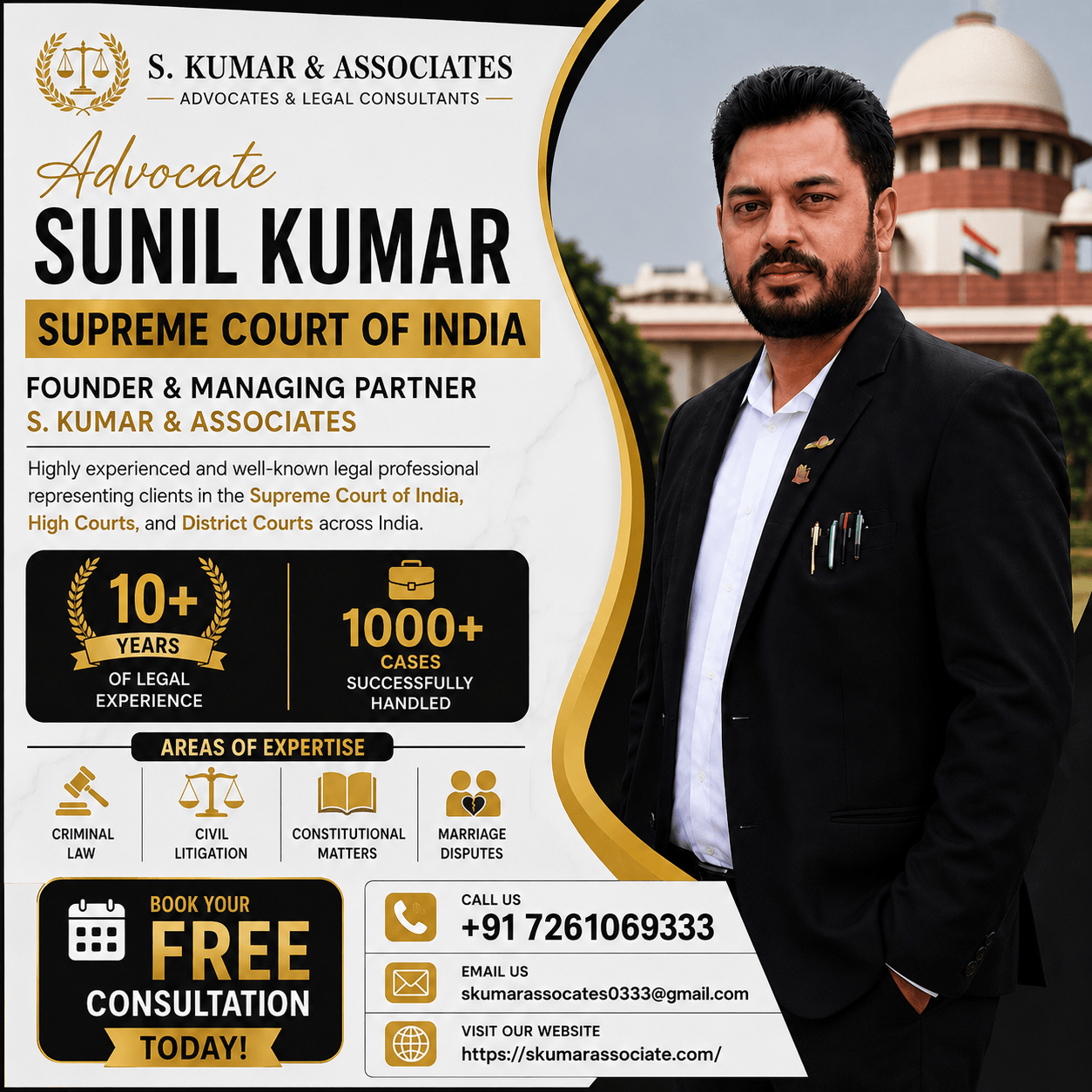 Best Supreme Court Advocate in Patna for Legal Representation | Advocate Sunil Kumar