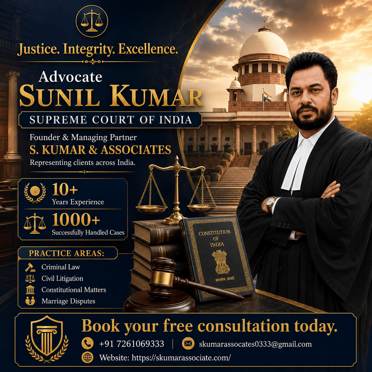 Choose Best Divorce Advocate in Bihar for Family & Matrimonial Cases | Advocate Sunil Kumar