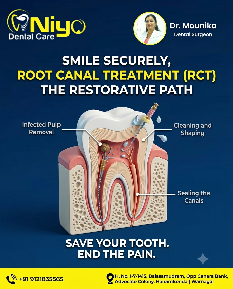 Save Your Tooth with Painless Root Canal Treatment at Niyo Dental Care