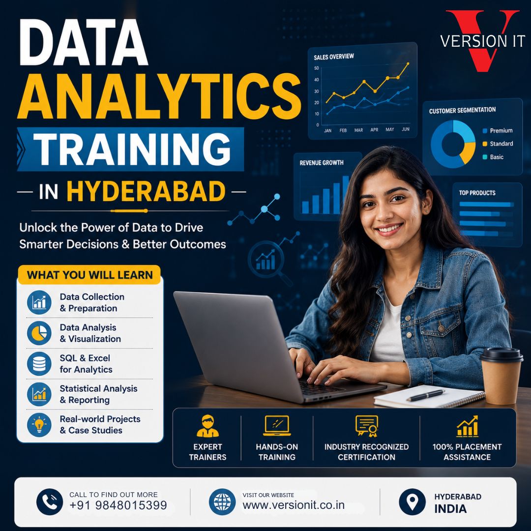 Data Analytics Training in Hyderabad for High Growth IT Careers