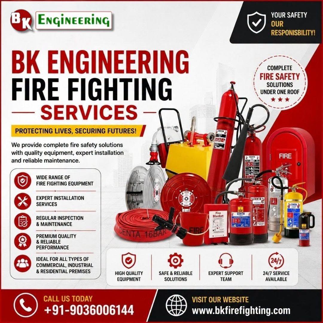 Advanced Fire Safety Solutions in Indore for Secure Business Operations