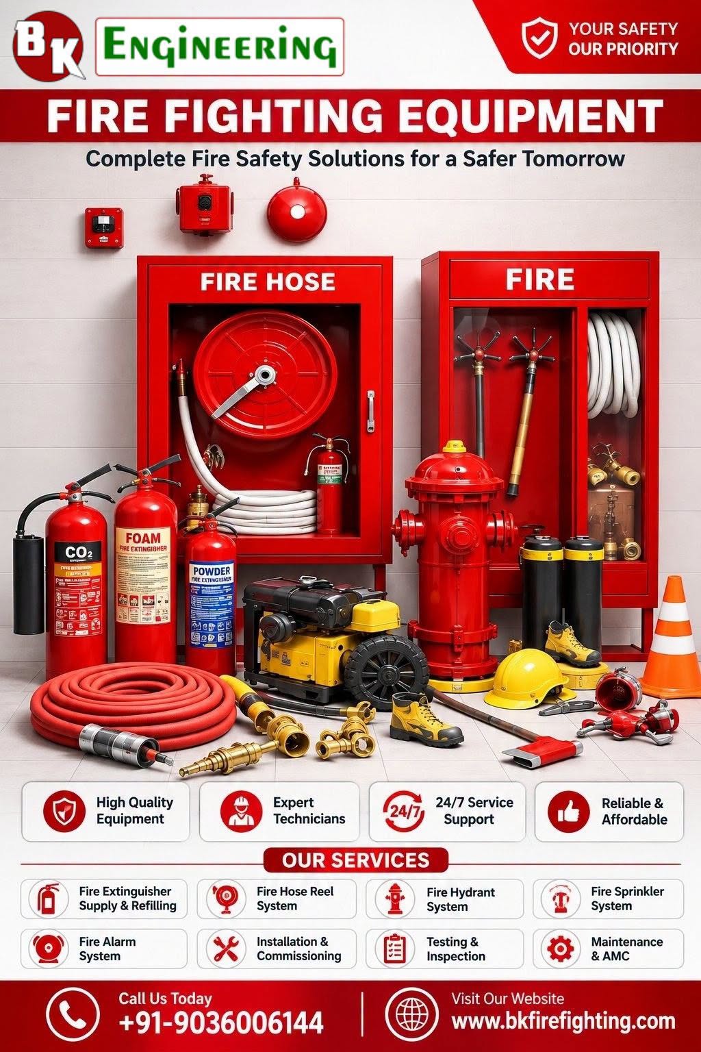 Specialized Fire Fighting Services for Visakhapatnam