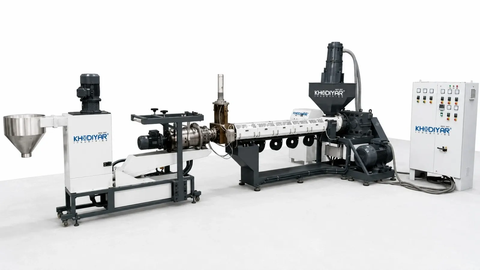 Compounding Extruder Machine Manufacturer Ahmedabad – Khodiyar Industries