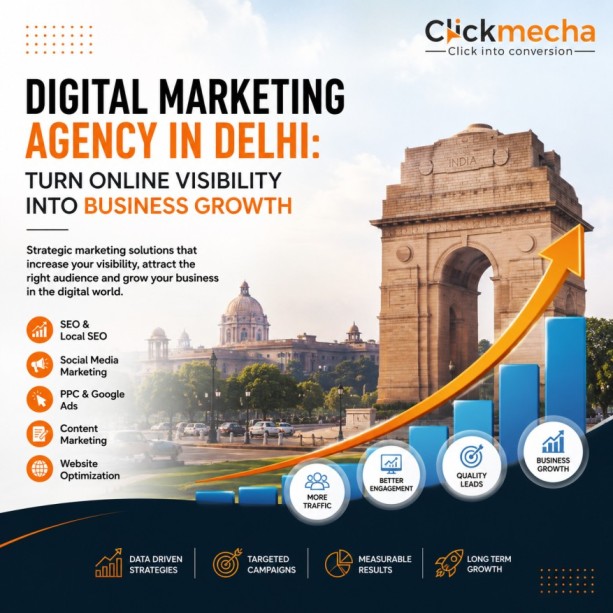 Digital Marketing Agency in Delhi: Turn Online Visibility Into Business Growth