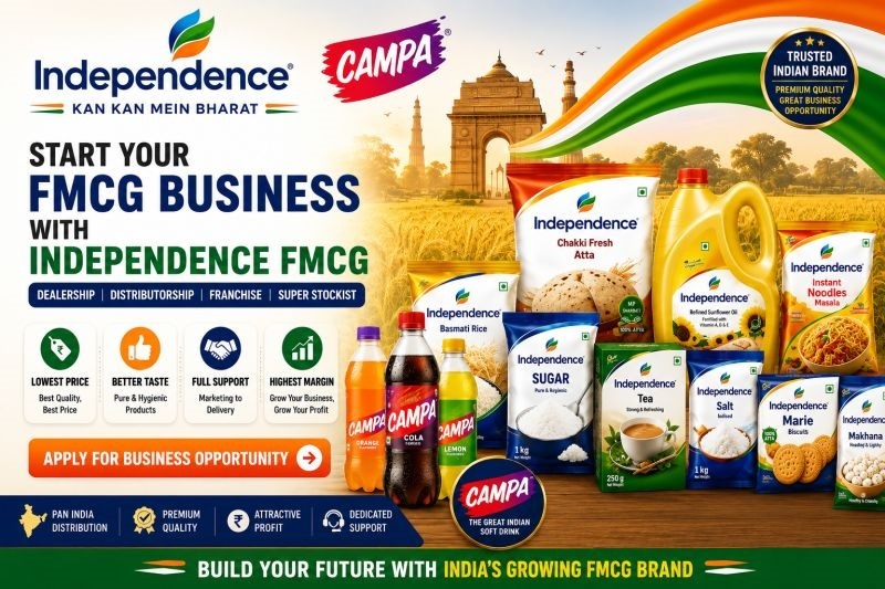 📞 7217324989 Become an FMCG Distributor with independencefmcgdealership.com