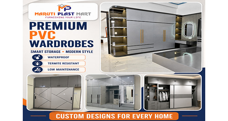 Custom PVC Wardrobes in Ahmedabad | Maruti Plast