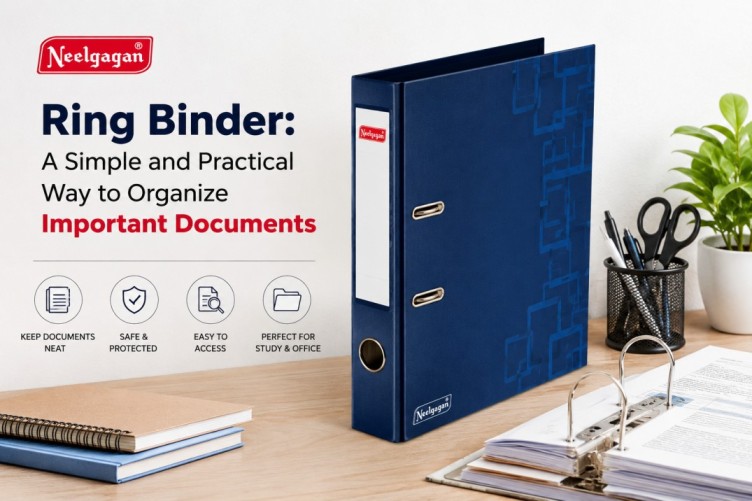 Ring Binder File for Documents
