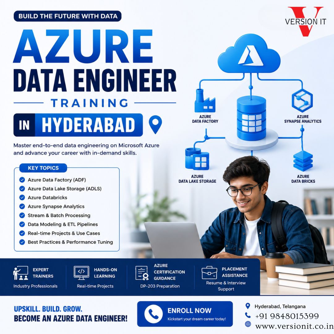 Job-Oriented Azure Data Engineer Training in Hyderabad