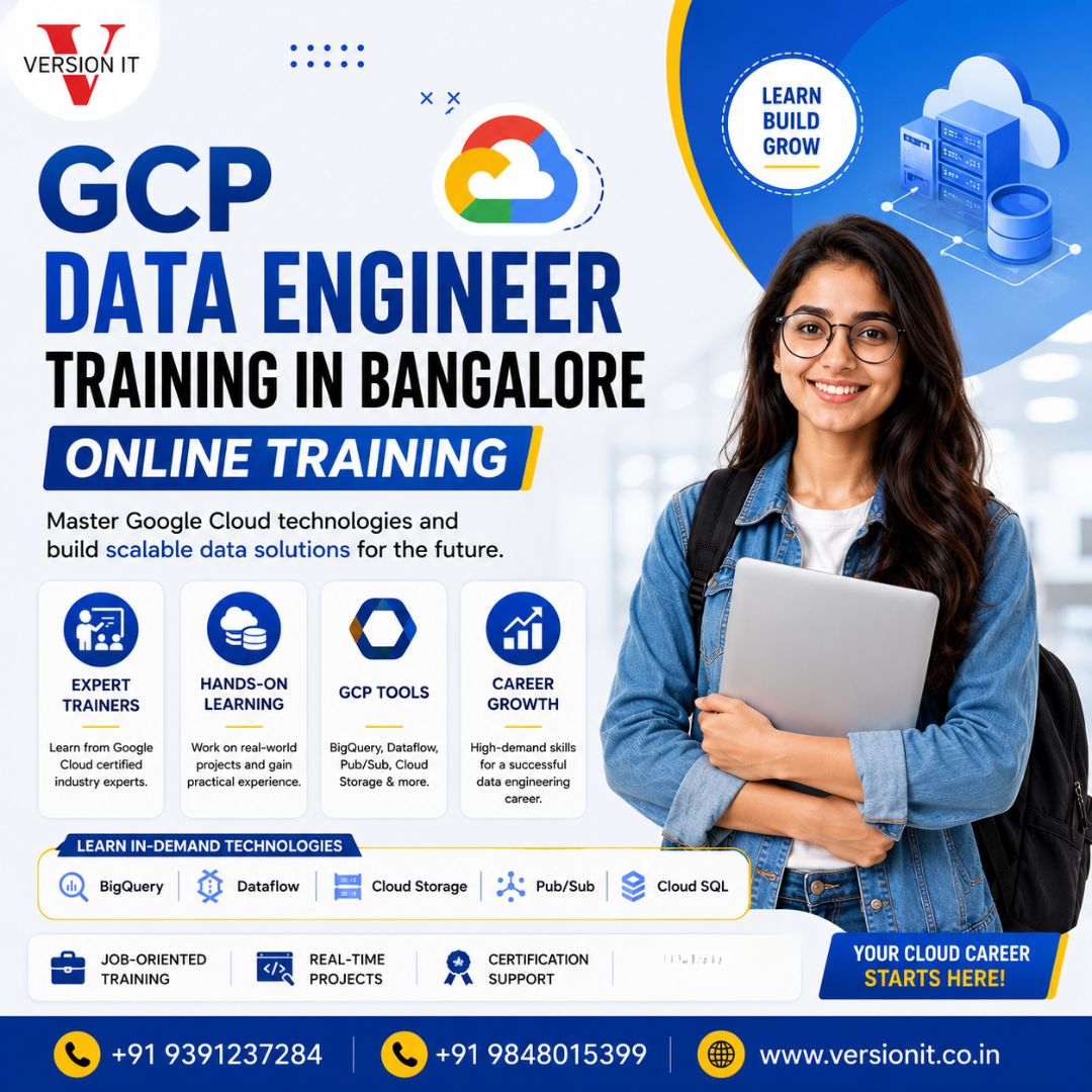 GCP data Engineer Online Training in Bangalore