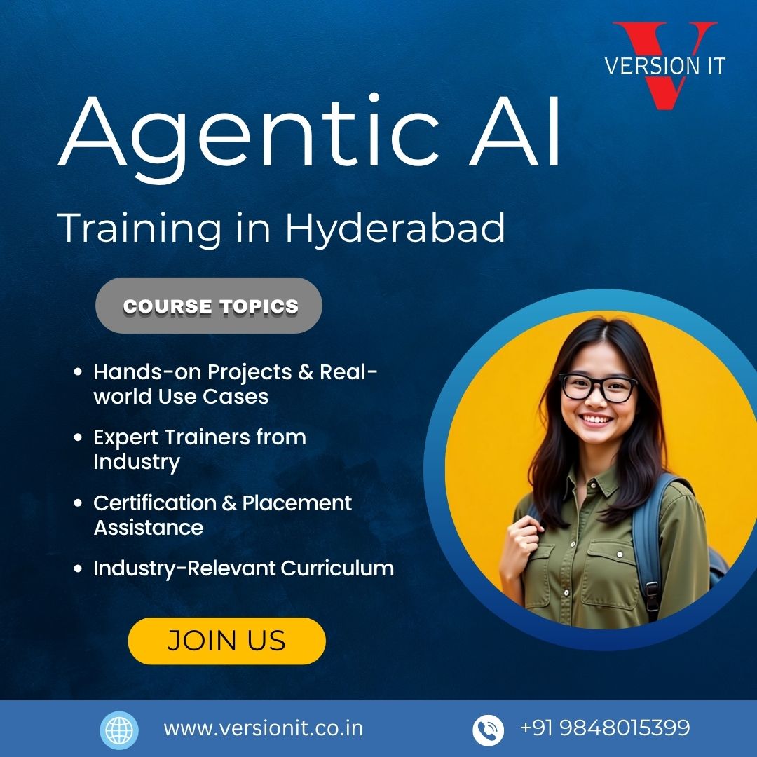 Agentic AI Training in Hyderabad for Next-Gen AI Skills