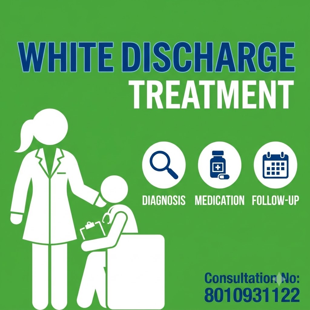 Treatment of white discharge in female in Delhi