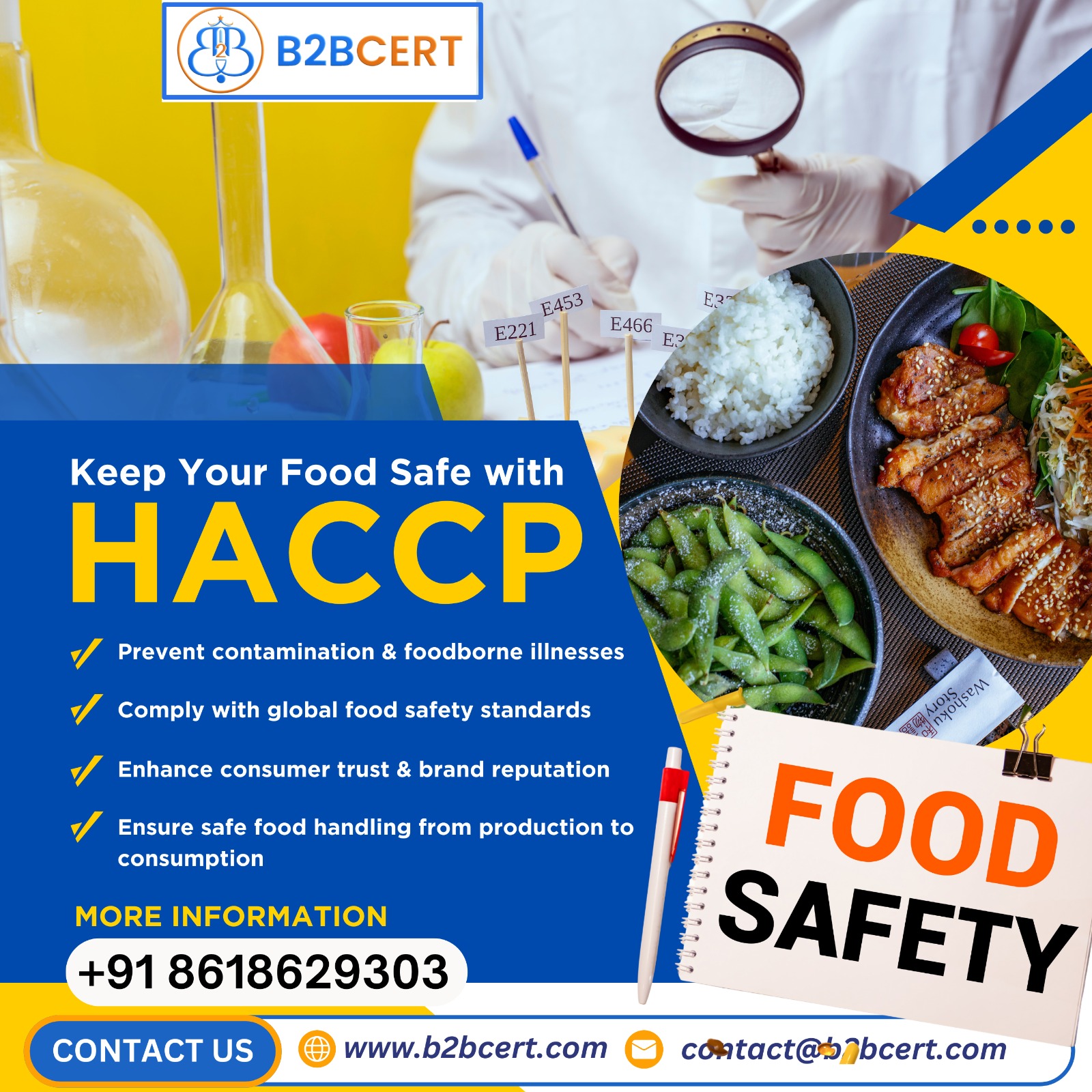 HACCP Food Safety Accreditation in Coimbatore