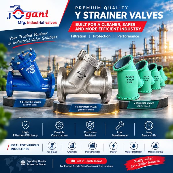 Top Y Strainer Valve Manufacturers in Ahmedabad