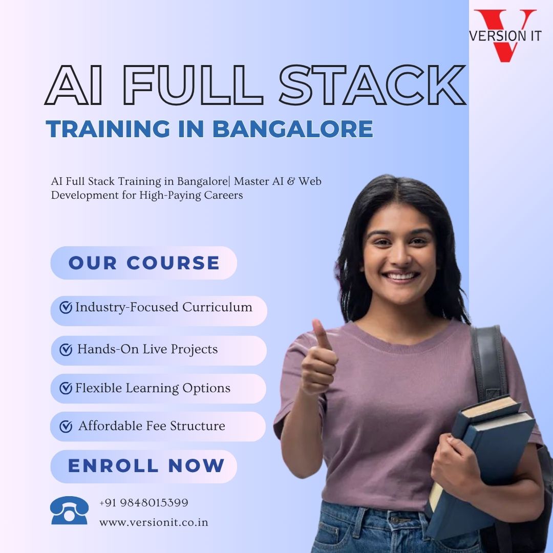 AI Full Stack Training in Bangalore to Build AI Skills