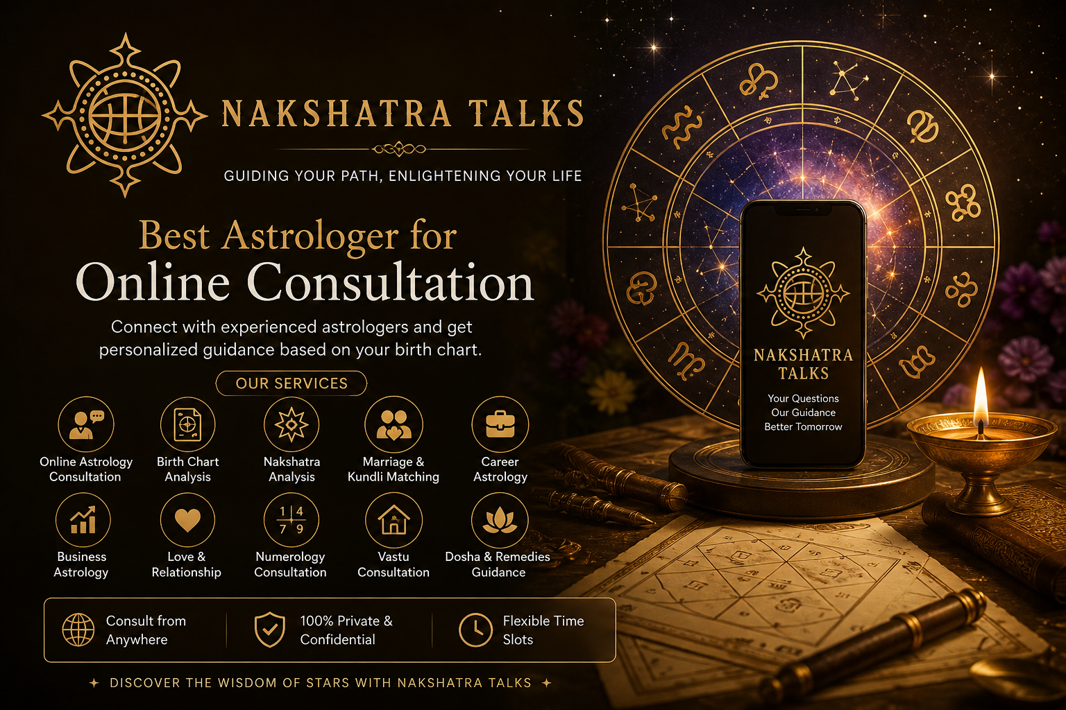 Best Tamil Astrologer Online for Horoscope Reading – Nakshatra Talks